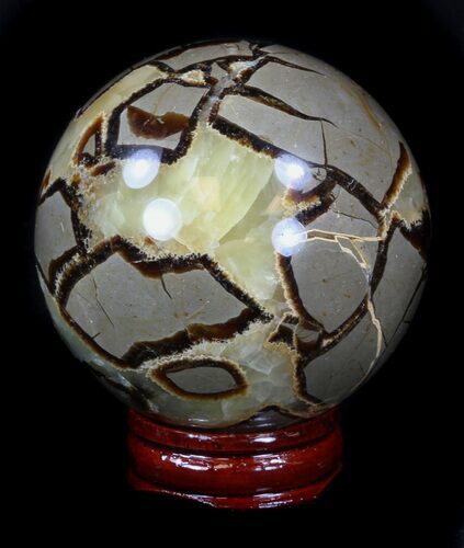 Polished Septarian Sphere #36055